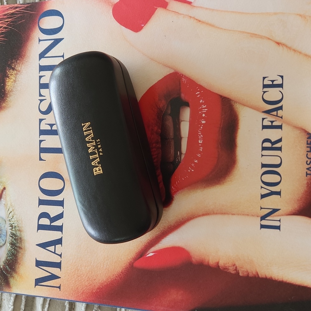 NWOT Balmain  Paris  sunglass / glasses case